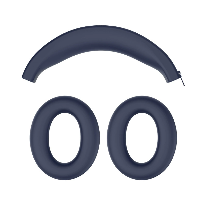 Совместимо с защитной крышкой силиконовый чехол для наушников Soundcore Q20i, против падения и пыли, мягкий чехол для наушников