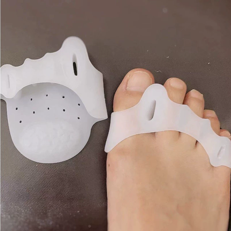 2024 новый чехол для арки с пятью отверстиями, подушка для передней части стопы с пятью пальцами, чехол для вальгусной арки с пятью пальцами