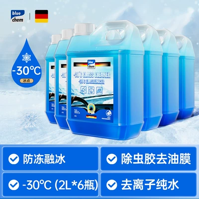 Agent, Non-Concentrated Wiper Essence, Universal — Glass agent - 30-6-bottles-antifreeze-and-snow-meltingbright-vision