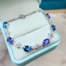 �W����Ȼ�����{����ʯ̹ɣʯ���925�y���������Ƕ5*7mmһ�����l