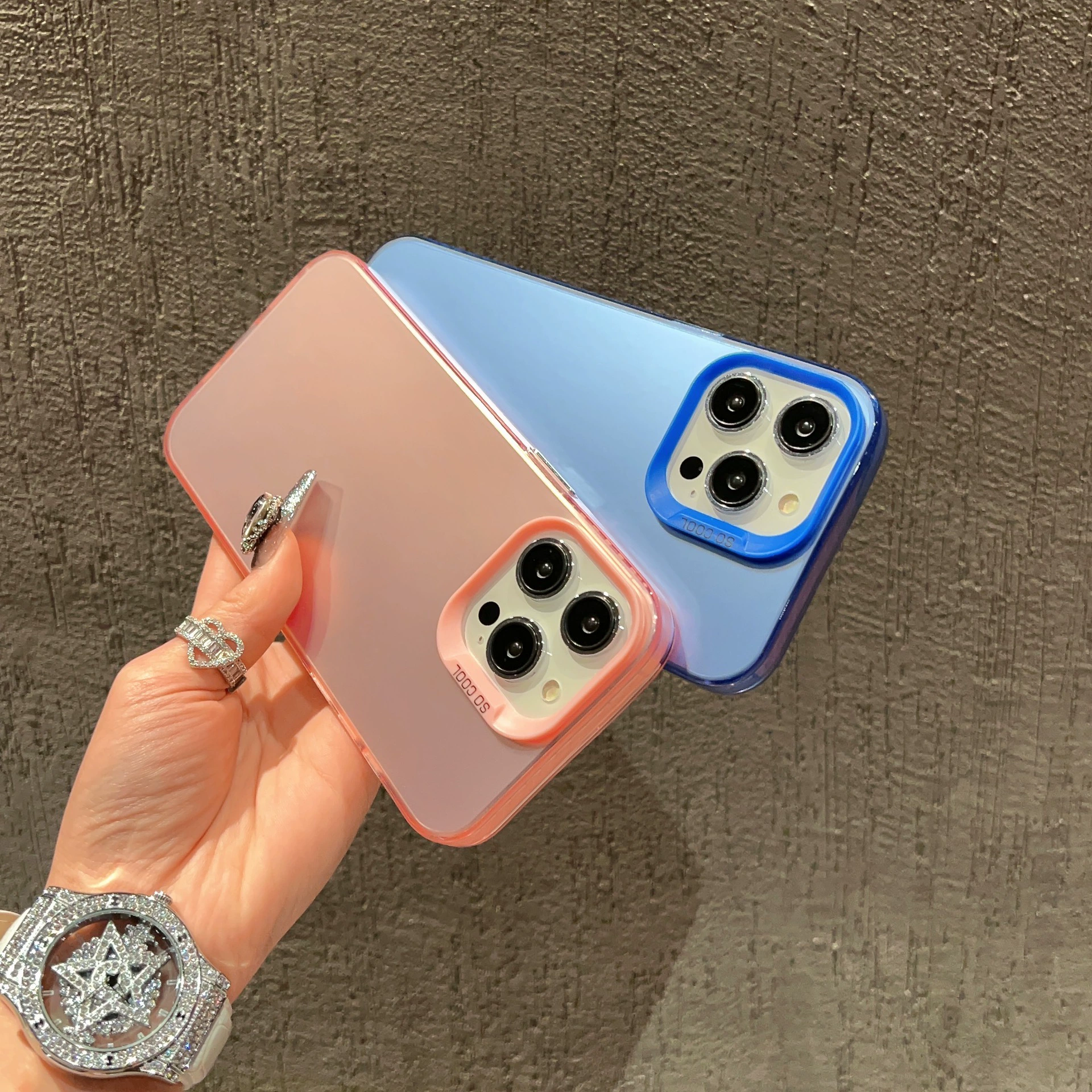 Apple, iPhone17, совместимый чехол для телефона, крашеный матовый iPhone17 Pro