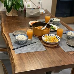 北美黑胡桃实木大板茶桌茶台原木客厅大长桌老板书桌别墅餐桌岛台