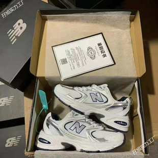 Pure Original Series Sneakers Xiaohongshu Silver Retro Dad Shoes Round Toe Ordering Mesh Hollow Cotton Free Shipping