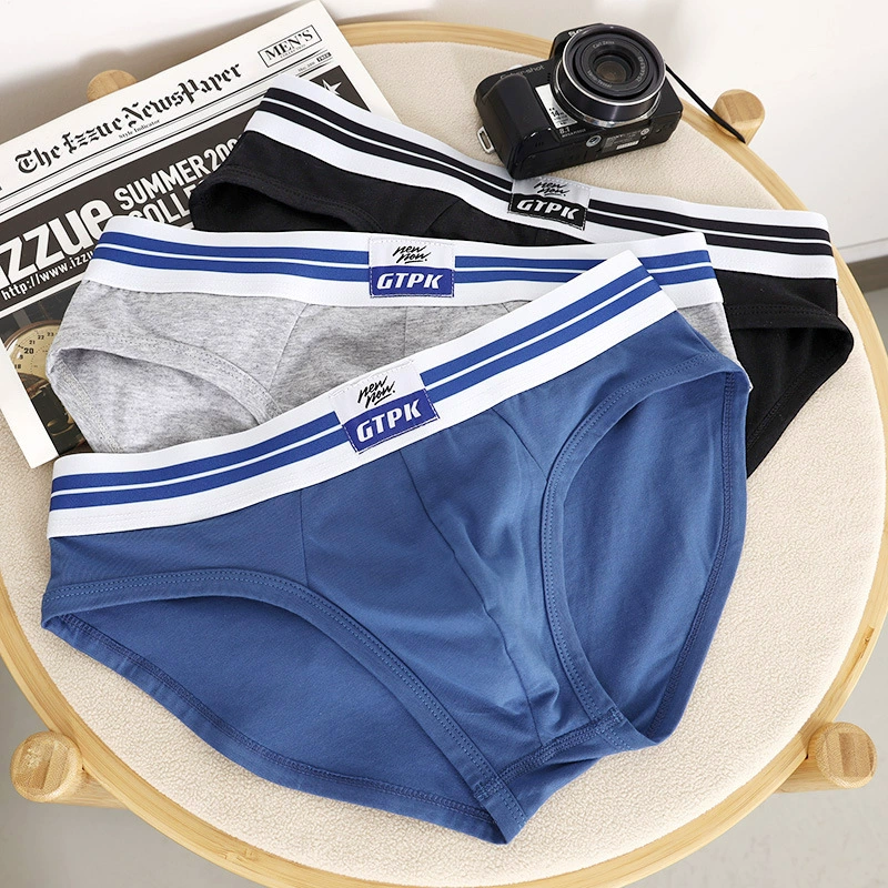 Новые мужские трусики трусики трусики трусики простые трусы с низкой талией мужские японские трусики молодежный треугольник
