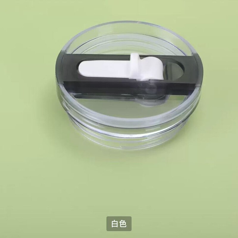 跨境14/30/40oz密封防漏吸嘴杯盖可拆卸透明塑料盖硅胶汽车杯盖|undefined