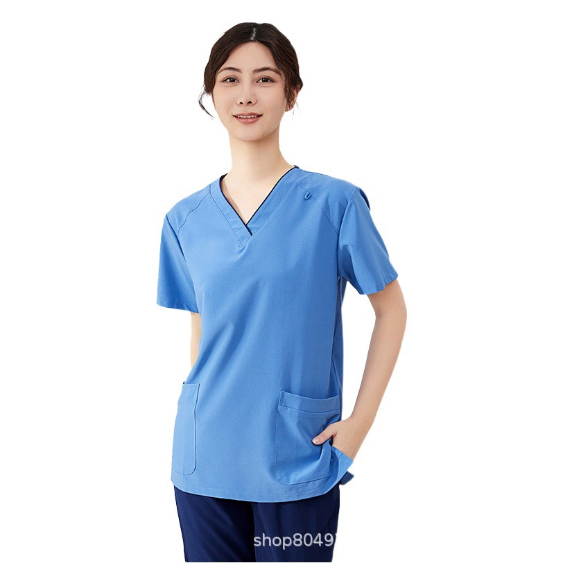 Одежда для рук женская эластичная быстрая сушка высокого класса летняя тонкая стоматологическая щетка для полости рта ручной костюм центр рабочая одежда хирургическая одежда