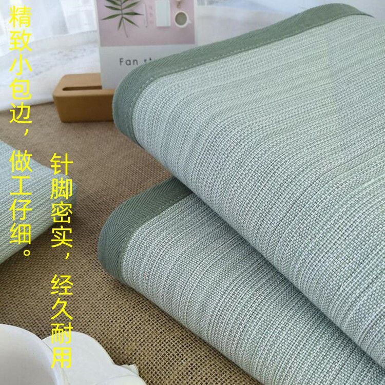 山東省老粗布シーツ増粘暗号化空調寮ベッド純綿リネンリネン3点セット粗布マット夏|undefined