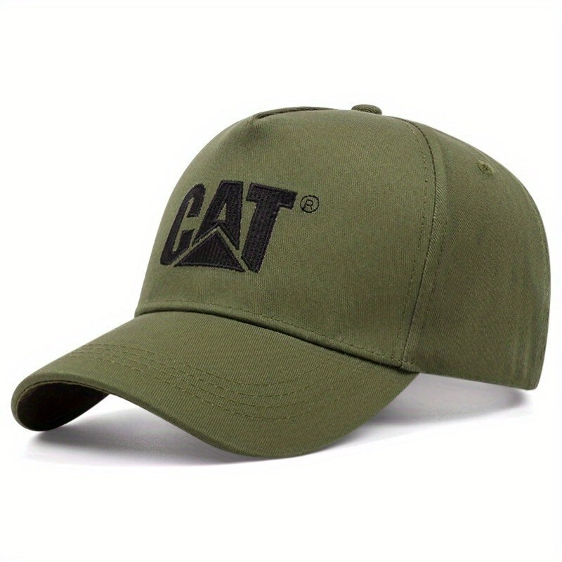 Cross-Border Jit Dropshipping Truck Driver Baseball Cap Cat Truck Driver Sun Hat All-Season Outdoor Peaked Cap Embroidery