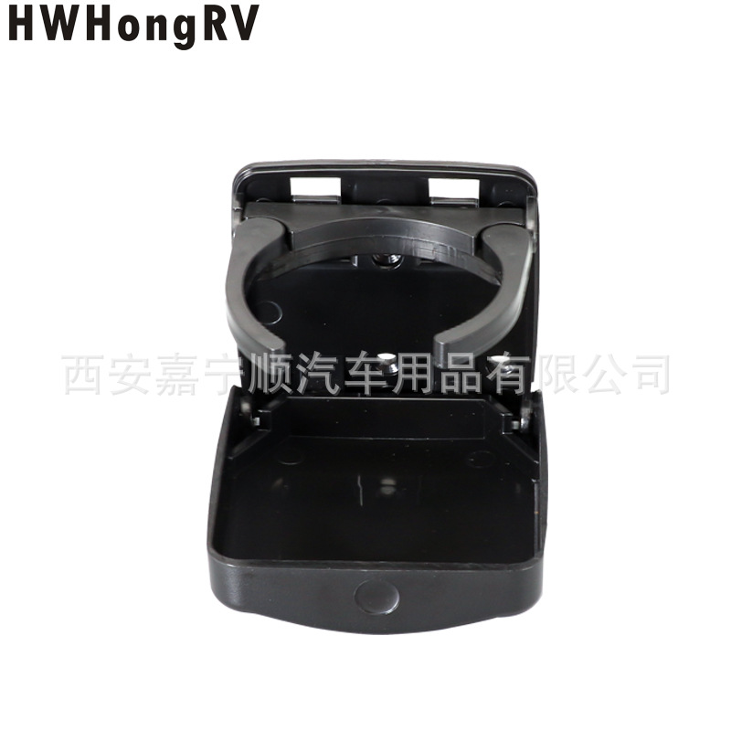 Portavasos de agua del coche multifunción puerta fija colgante plegable portavasos de té Cenicero soporte fijo portavasos