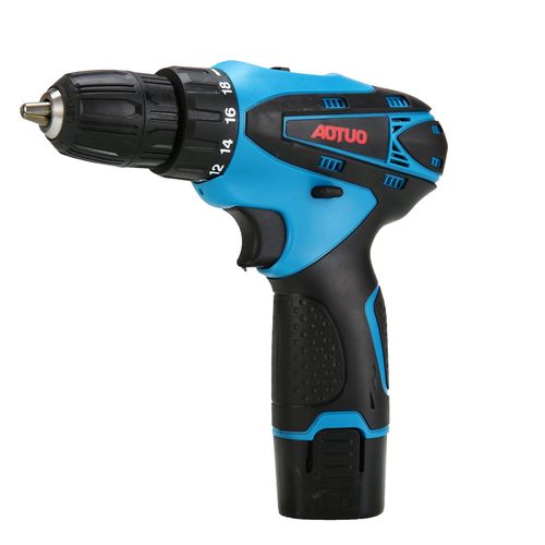 12V electric screwdriver set, lithium battery rechargeable drill, electric screwdriver driver, pistol drill wholesale