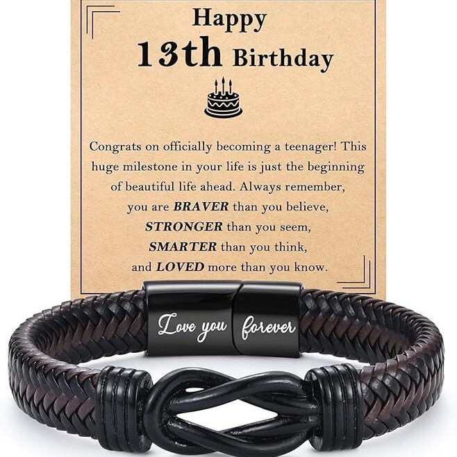 Amazon's New Commuter Stainless Steel Magnetic Leather Black Bracelet Stainless Steel Teen Boys Bracelet Amazon's New Commuter Stainless Steel Magnetic Leather Black Bracelet Stainless Steel Teen Boys Bracelet