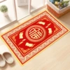 Crystal velvet red door pad-13
