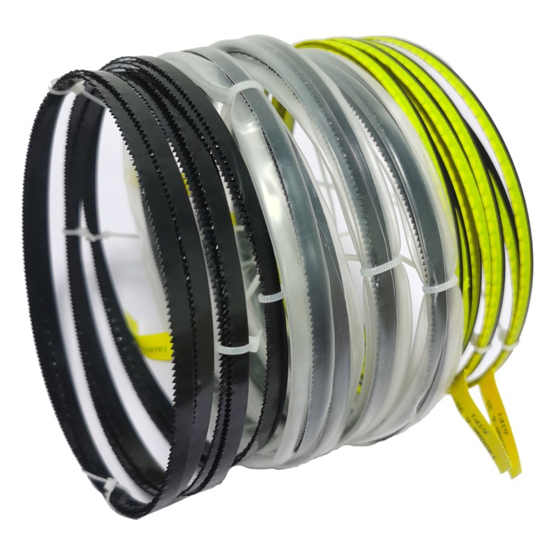 [En la fuente de la acción] banda negra hoja de sierra banda accesorios de la máquina de sierra banda curva de corte protector de un solo diente