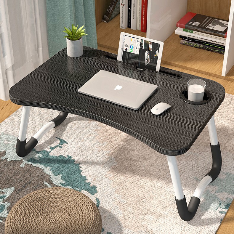 Foldable Small Bed Table, Computer Desk for Student Dormitory, Upper Bunk Study Table, Home Bedroom Bay Window Lazy Desk
