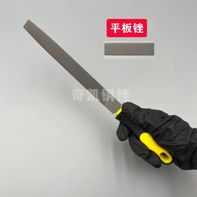 メーカー直販スチールやすり五点セット滑り止め2色ハンドル三角やすり丸やすり角やすりセット|undefined