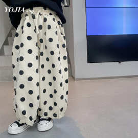 原版质量】女童夏季裤子女孩防蚊裤夏装中大童哈伦裤儿童运动裤