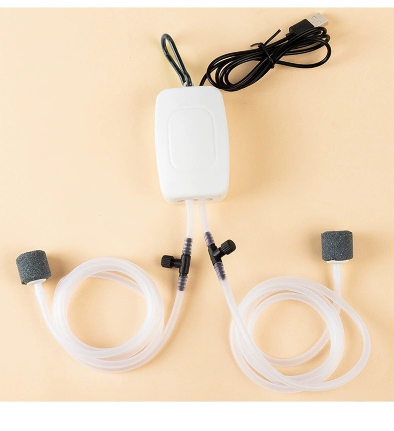 Аквариумный кислородный насос USB бесшумный кислородный насос домики аквариум кислородный насос рыбная ловля маленький кислородный аппарат