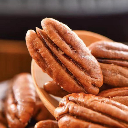 Pecan Nut New Arrival Cream Flavor 400g Longevity Fruit Walnut Non-Crushed Kernel Nut Snack Whole Box Wholesale for Pregnant Women