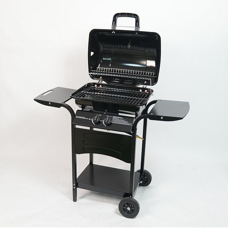 Mayorista CE certificación de doble cabeza horno de parrilla de gas grande parrilla de gas estadounidense comercio electrónico transfronterizo horno de gas comercio exterior