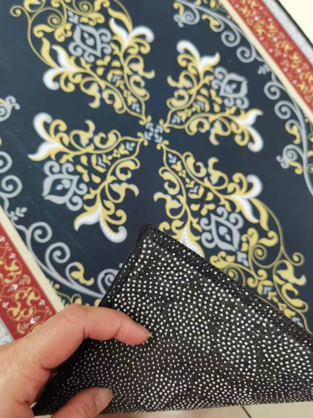 Cross-Border Retro Style Oriental Exquisite Pattern Carpet Manufacturer Wholesale High Quality Non-Slip Home Living Room Carpet