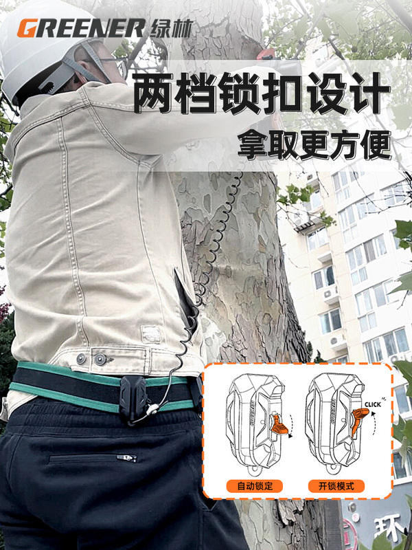 Tool Bag Quick-Hang Anti-Fall Waist Bag Canvas Thickened Electric Woodworking Strap Portable Storage Small Waist Pocket