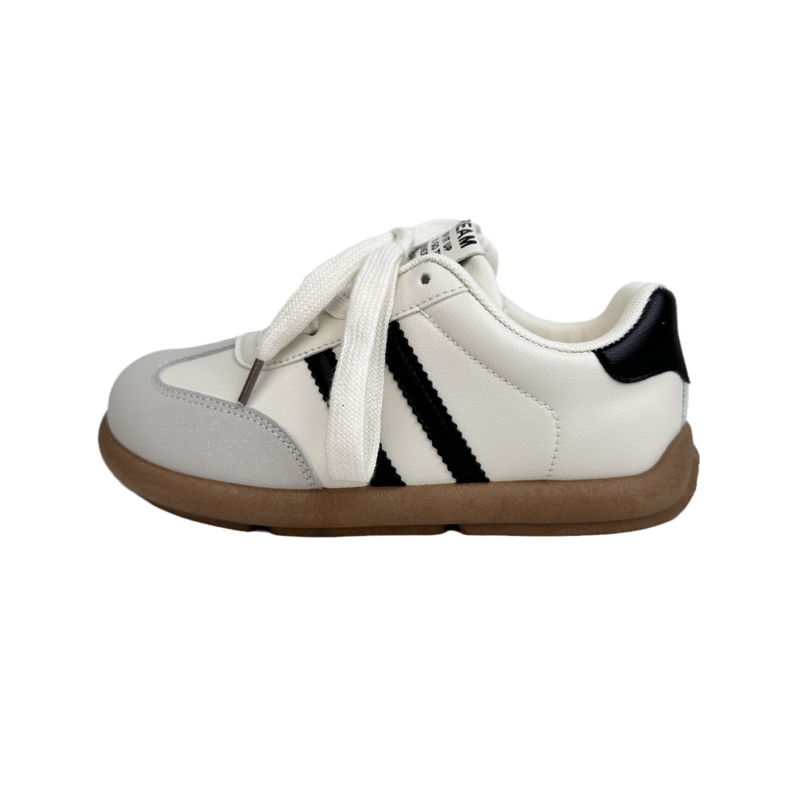 Yuanbo 2025 estudiantes zapatos de deporte de tendencia de punta cuadrada de corte bajo zapatos de entrenamiento alemán para mujer zapatos de lona casuales coreanos de todo fósforo