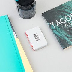 晨光AYZ97517秒干印台金屬方形財務印泥清晰印記辦公文具廠價批發