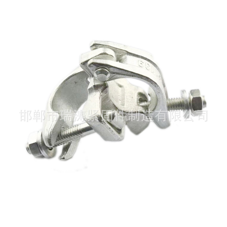产地货源 钢铁制脚手架配件 英式锻造扣件 建筑钢管十字扣件