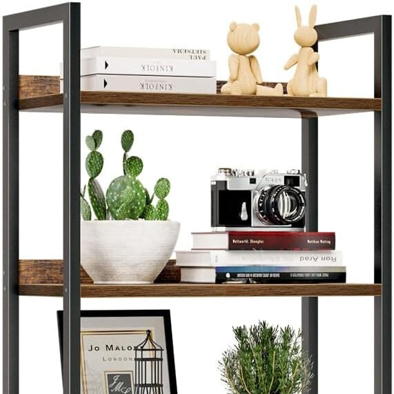 Metal Shelves Home Storage Rack Office Freestanding Shelf Rack Home Office Bookcase with Metal Frame Metal Shelves Home Storage Rack Office Freestanding Shelf Rack Home Office Bookcase with Metal Frame