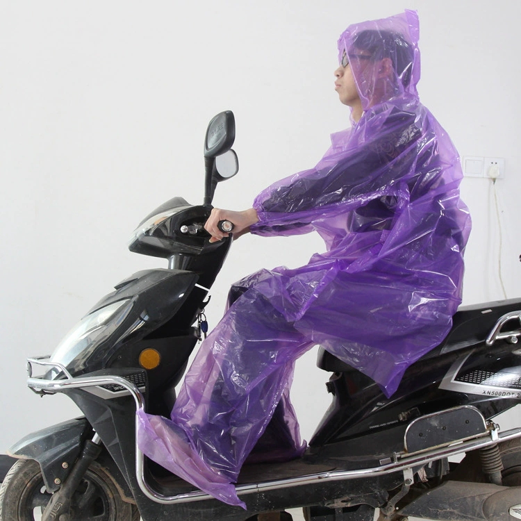 Split raincoat for adults, transparent climbing trousers for swimming, increased thickness
