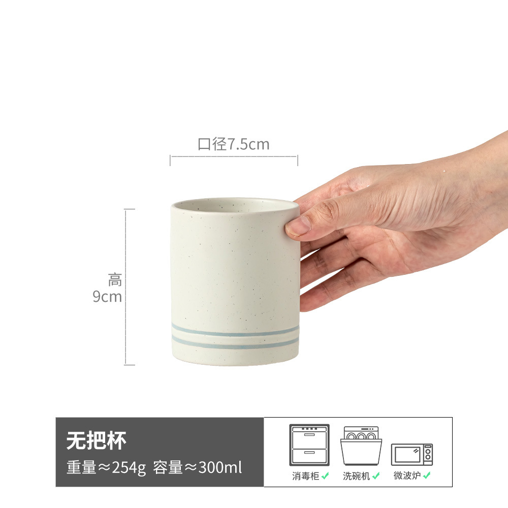Ai Mu-300ml of Blue Circle without a Cup (slight flaw)