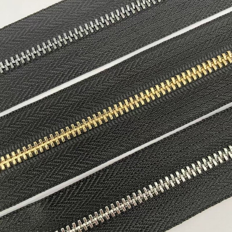 No.3 GCCナショナルカードチタン合金ジッパー双方向コード荷物金属ジッパーY型歯衣類アルミジッパー|undefined