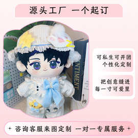 棉花娃娃定制来图订制娃衣40cm20cm10厘米私生真人衣服照片玩偶