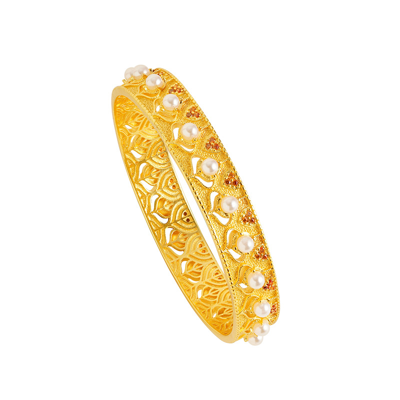 Imitación de perlas de aleación de cobre de largo plazo no se desvanece retro de las mujeres