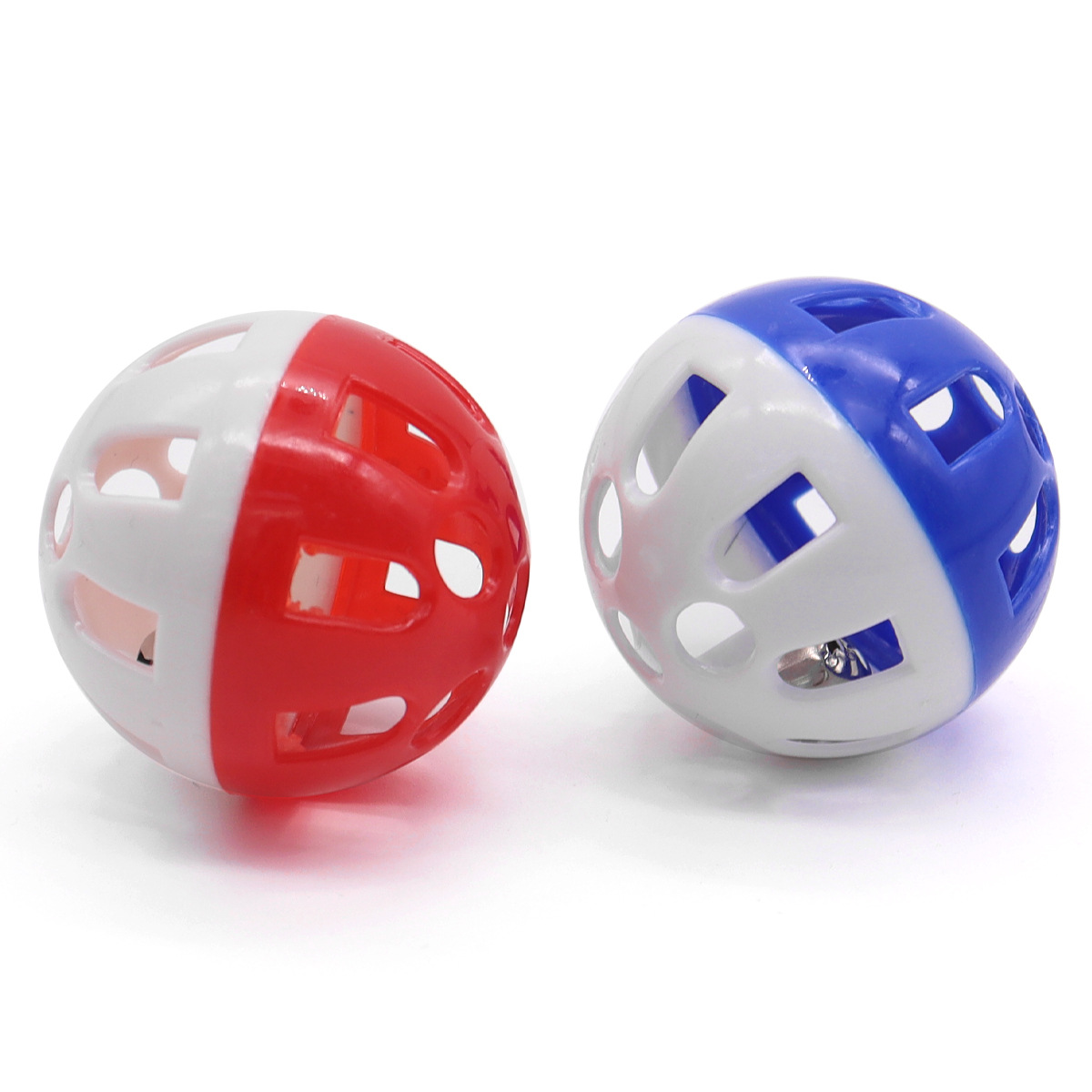 Juguetes para gatos domésticos para aliviar el aburrimiento Bola de campana hueca Juguetes para gatos con sonido Productos para mascotas Auto-Hi Bola de juguetes para gatos al por mayor