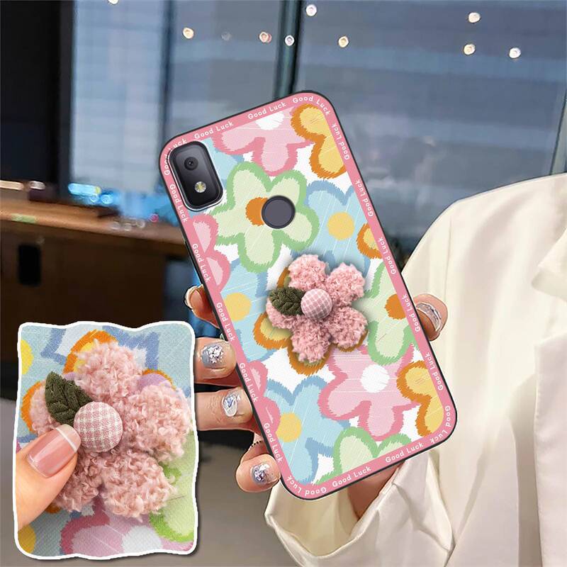 Suitable for Tcl Mobile Phone Cases, Digital Simple Cartoon Silicone Embroidery, New Style, Creative Texture, Heat Dissipation, Youthful and Cute 3D Suitable for Tcl Mobile Phone Cases, Digital Simple Cartoon Silicone Embroidery, New Style, Creative Texture, Heat Dissipation, Youthful and Cute 3D