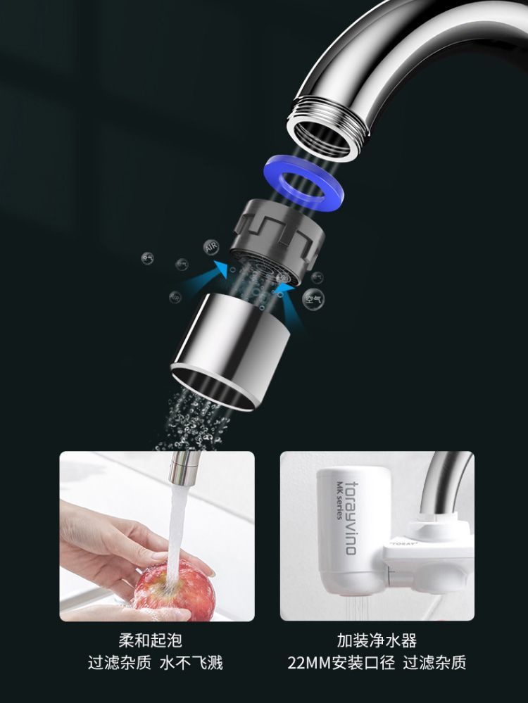 Kitchen faucet, cold and hot water sink, two-in-one washing basin, all-copper single-cooling, stainless steel household universal undefined