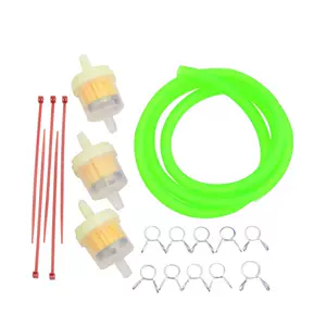 GOOFIT Yaşıl Benzin Borusu Yağ Filtri ilə 100 sm, OD 8mm ID 4mm