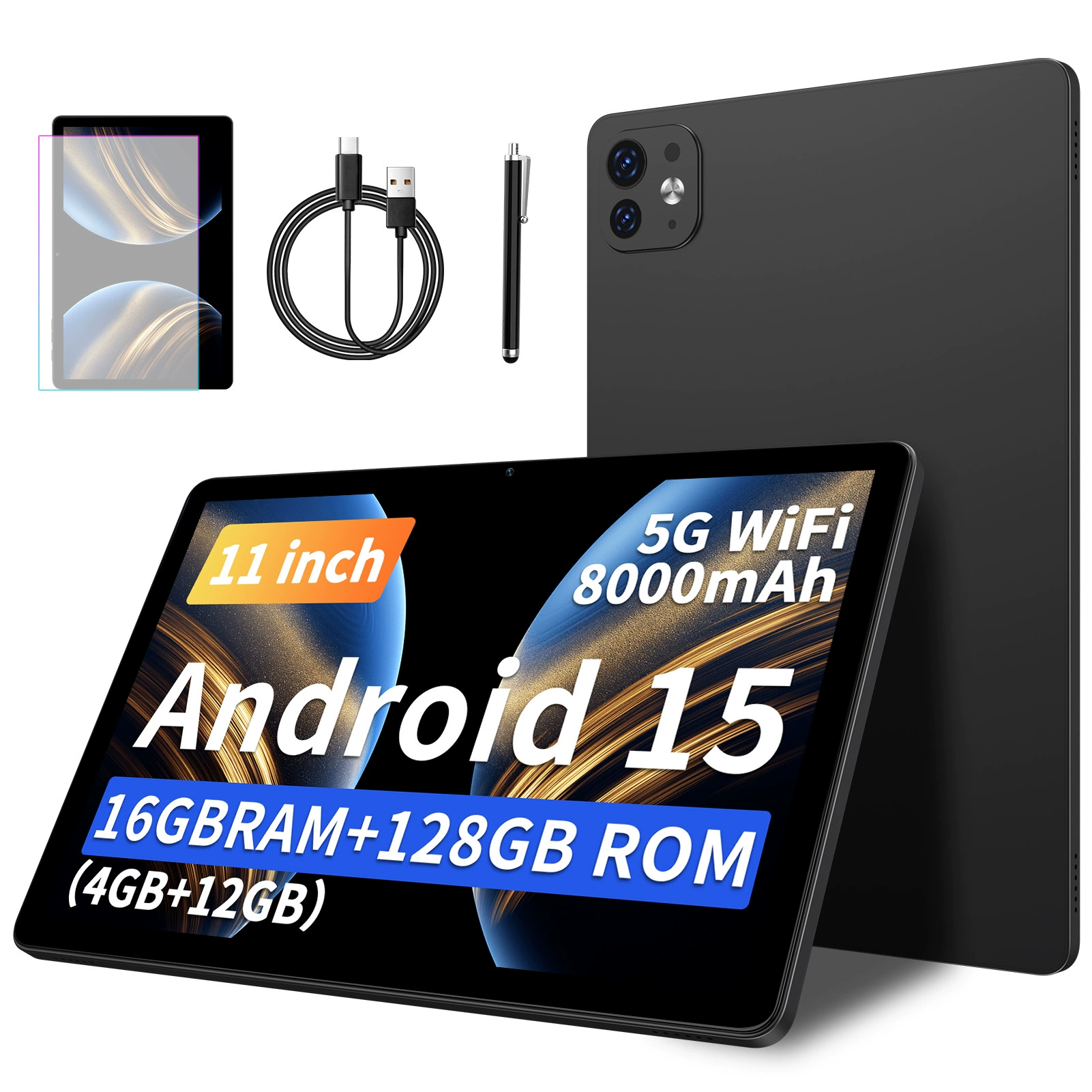 Клавиатура, мышь, набор с планшетом, ноутбук, 11 дюймов, 5G, Android