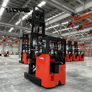 3-Ton Seat-Driving Large Front-Moving Stacker Electric Forklift Fork Telescopic Hydraulic Handling Raised 5m Export