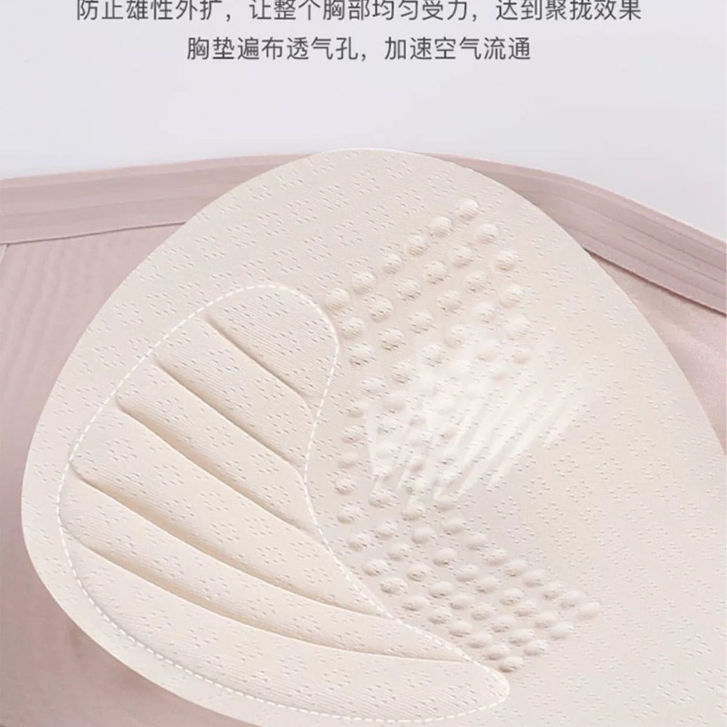 Venta directa de fábrica comercio electrónico transfronterizo Sudeste de Asia Vietnam Tailandia damas sin costuras sujetador de recogida lateral cómodo