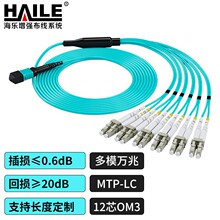 HAILE���� ���w����MTP-LC 12о40G�D10G/100G�D25G��ģ�f��OM3-3