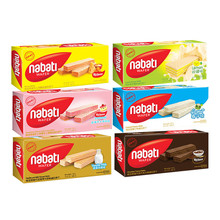 印尼进口 nabati丽芝士纳宝帝奶酪威化饼干145g 东南亚休闲零食品