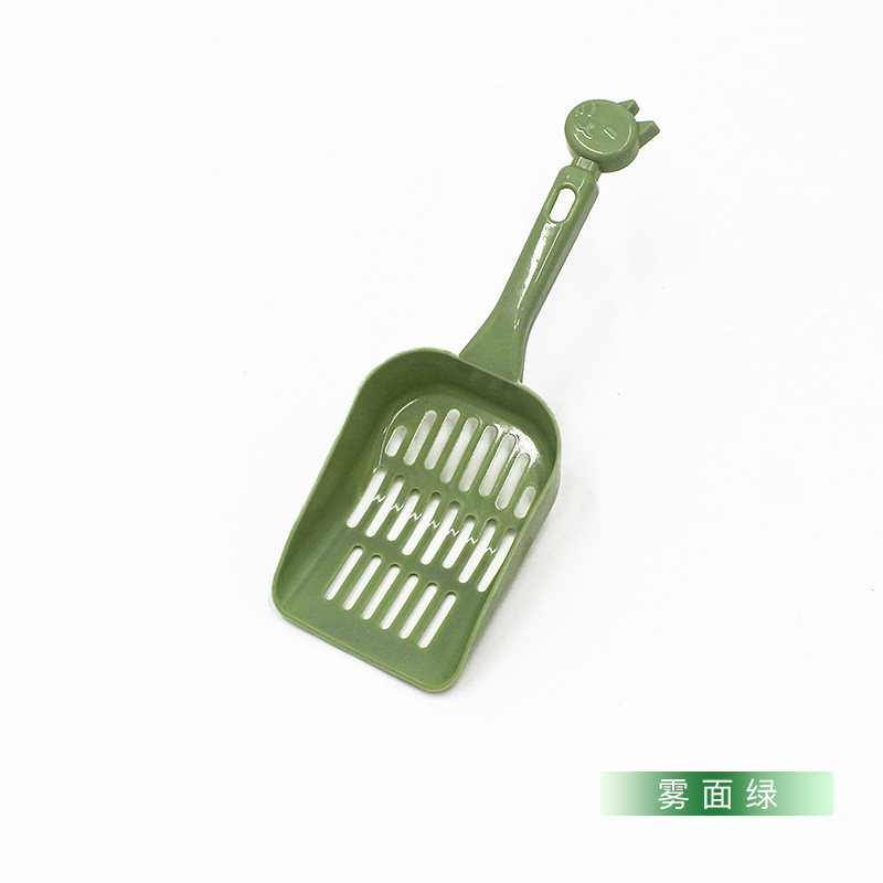 Tofu arena para gatos pala de arena agujero fino pala de bentonita suministros de limpieza para gatos agujero pequeño pala mierda artefacto oficial Herramientas de limpieza