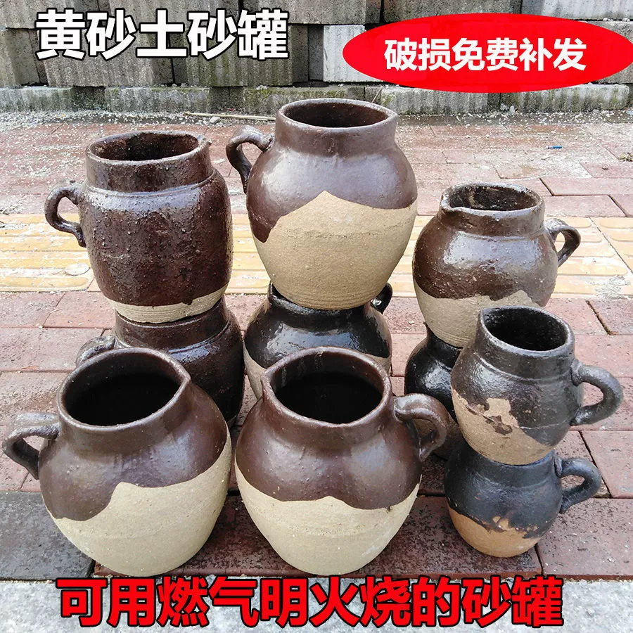 Традиционный глиняный горшок с глиняной плиткой горшок