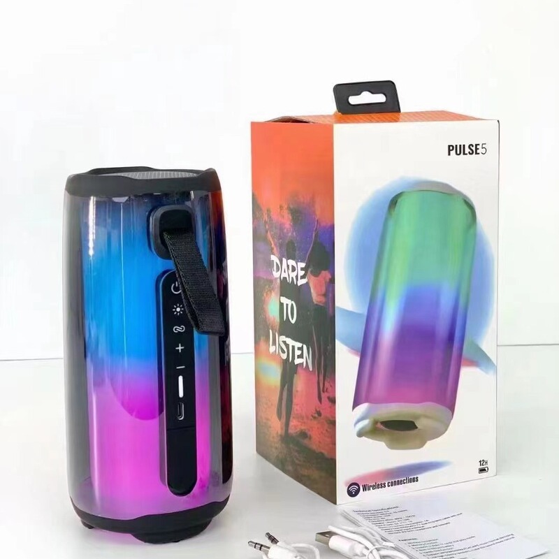 New Suitable for Pulsating 5 PULSE5 Full Screen Acrylic RGB Colorful Luminous Colorful Wireless Bluetooth Audio