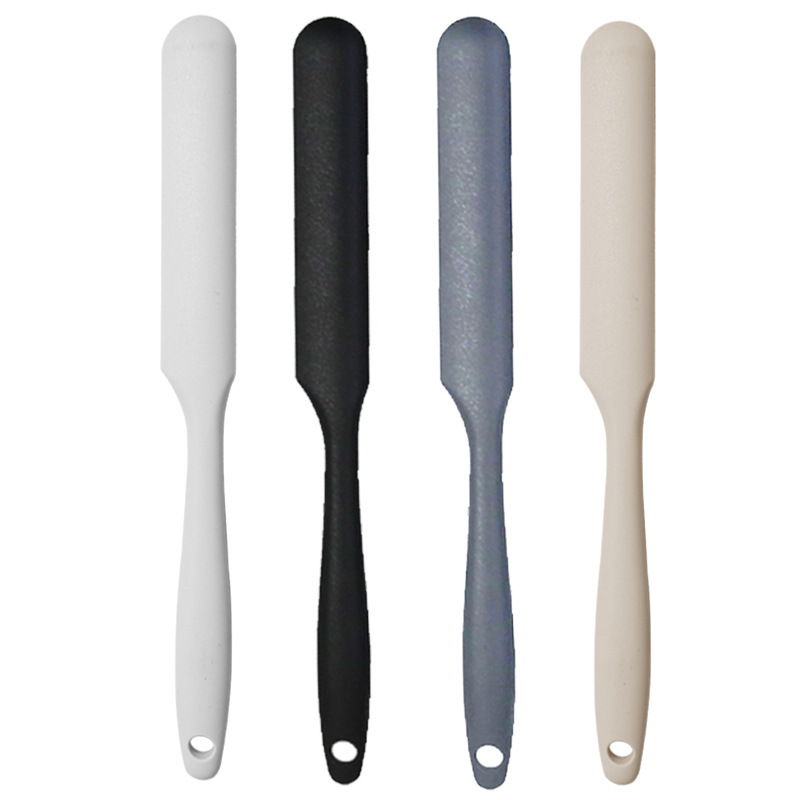 Cuchara de sopa de espátula de silicona transfronteriza juego de 15 piezas sartén antiadherente pala de silicona de acero inoxidable pala de silicona utensilios de cocina al por mayor