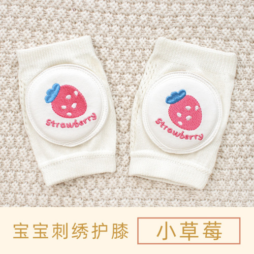 Children's knee pads, baby learning to crawl protective sponge, summer thin baby sports mesh protective gear, anti-fall, elbow pads, breathable