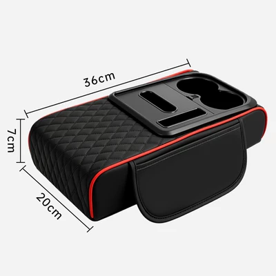 Armrest box pad: bag, car cup holder, universal