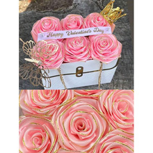 D 12096 Mini Rose Soap Flower Bouquet Ornament ����õ������